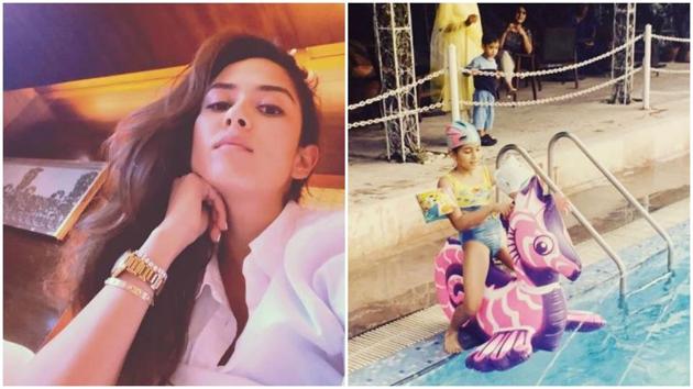 Mira Rajput shared a throwback photo on Sunday. Mira Rajput shared a throwback photo on Sunday.