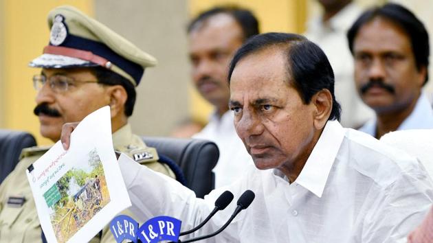 Telangana Chief Minister K. Chandrashekhar Rao cautioned that if the lockdown is lifted it could trigger large casualties in the state.(PTI) Telangana Chief Minister K. Chandrashekhar Rao cautioned that if the lockdown is lifted it could trigger large casualties in the state.(PTI)