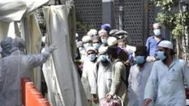 Last month, the Tablighi Jamaat group had organised a massive congregation at Delhi’s Nizamuddin area which has now emerged as a Covid-19 epicentre. (Ajay Aggarwal/HT File Photo) Last month, the Tablighi Jamaat group had organised a massive congregation at Delhi’s Nizamuddin area which has now emerged as a Covid-19 epicentre. (Ajay Aggarwal/HT File Photo)