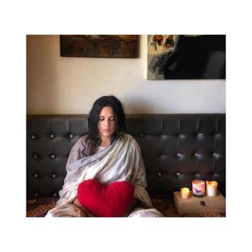 Richa Chadha now practices meditation to deal with anxiety during lockdown. Richa Chadha now practices meditation to deal with anxiety during lockdown.