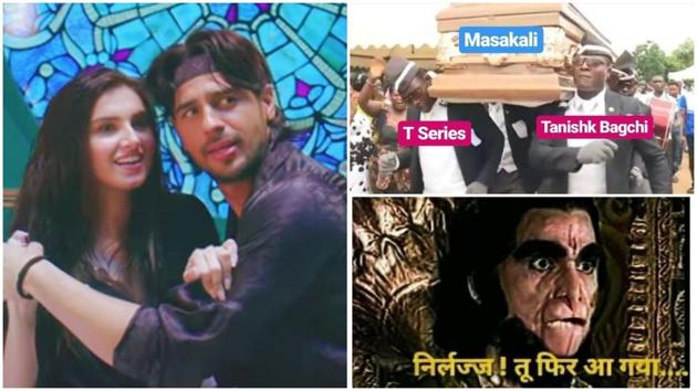 Sidharth Malhotra, Tara Sutaria’s Masakali 2.0 video feels like leftovers from their film Marjaavan.