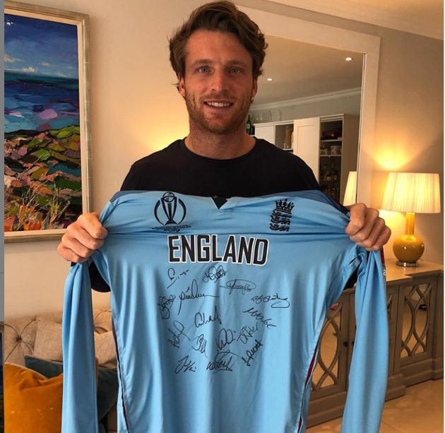 Jos Buttler puts his World Cup shirt for auction. (Jos Buttler) 