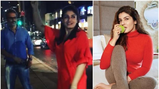 Raveena Tandon shared a throwback video from a New York vacation with prayers for the city. Raveena Tandon shared a throwback video from a New York vacation with prayers for the city.