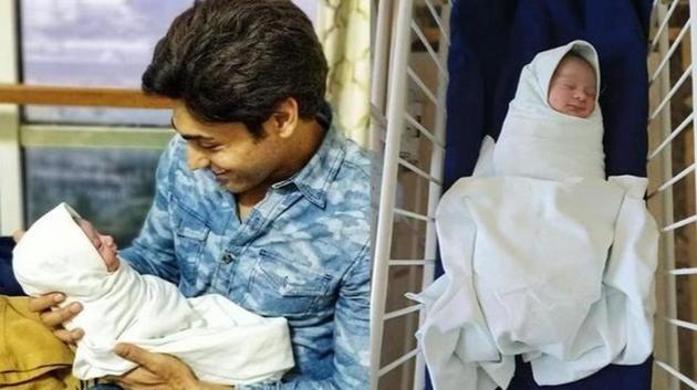 Actor Ruslaan Mumtaaz became father to a baby boy on March 26 and he his son, Rayaan. Actor Ruslaan Mumtaaz became father to a baby boy on March 26 and he his son, Rayaan.