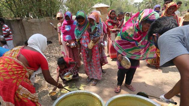 The state’s counsel added that as many migrants and labourers had no means to cook after the lockdown, it had started providing them free meals, three times a day, by setting up 4,000 distribution centres throughout the state. (PTI file photo) The state’s counsel added that as many migrants and labourers had no means to cook after the lockdown, it had started providing them free meals, three times a day, by setting up 4,000 distribution centres throughout the state. (PTI file photo)