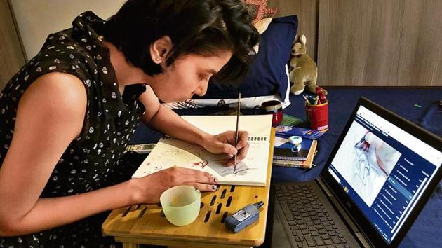 Deepti Ronghe is learning about the art and history of manga, in a 14-session course on Skillshare that costs ₹450. Deepti Ronghe is learning about the art and history of manga, in a 14-session course on Skillshare that costs ₹450.