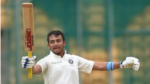 File image of Prithvi Shaw.(File)