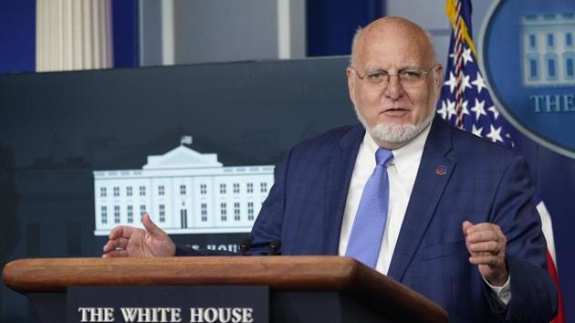 Robert Redfield, director of the Centers for Disease Control and Prevention (CDC), speaks during a Coronavirus Task Force news conference at the White House in Washington, US. (Bloomberg) Robert Redfield, director of the Centers for Disease Control and Prevention (CDC), speaks during a Coronavirus Task Force news conference at the White House in Washington, US. (Bloomberg)