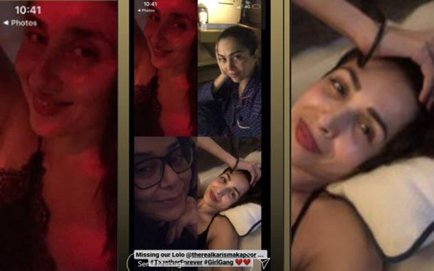 Kareena Kapoor has shared a glimpse of their BBF group chat.