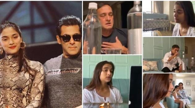 Salman Khan shared a coronavirus awareness video starring Saiee Manjrekar.