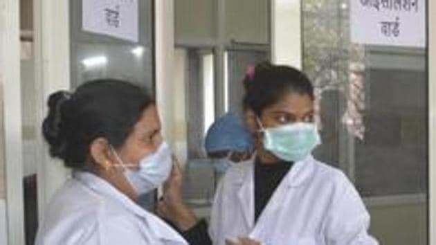 The health staff and frontline workers are also being sensitised on mental health issues through social networking sites and web telecasting. (HT file photo) The health staff and frontline workers are also being sensitised on mental health issues through social networking sites and web telecasting. (HT file photo)