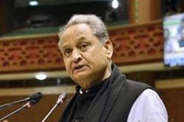 Rajasthan CM Ashok Gehlot (HT Photo) Rajasthan CM Ashok Gehlot (HT Photo)