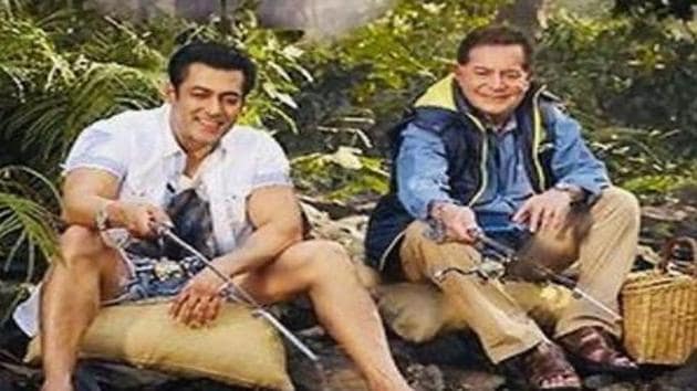 Salman Khan has been away from his father Salim Khan since almost three weeks.