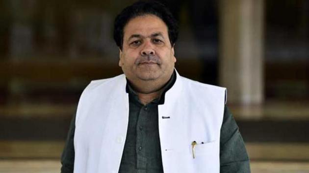 File image of Rajeev Shukla.(PTI)