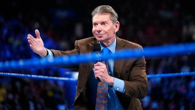 WWE CEO and Chairman Vince McMahon.(WWE Photo)