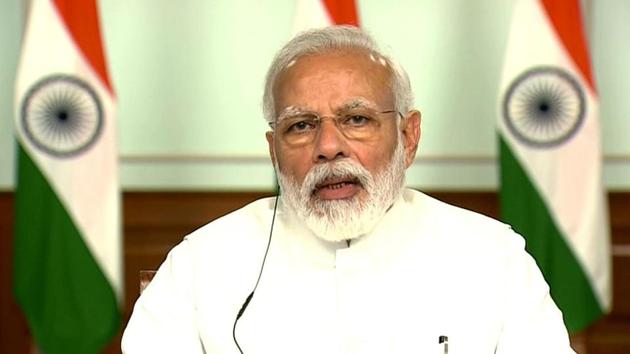 The video conference, which began at 11am, comes amidst indications that the central government may extend the nationwide lockdown with some possible relaxations. (HT File) The video conference, which began at 11am, comes amidst indications that the central government may extend the nationwide lockdown with some possible relaxations. (HT File)