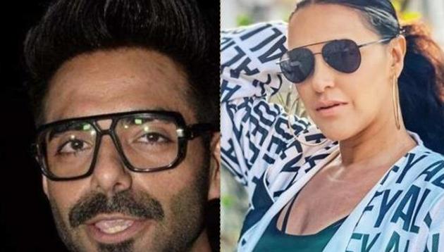 Neha Dhupia, alongwith husband Angad Bedi, had a live chat with Aparshakti Khurrana on Friday.