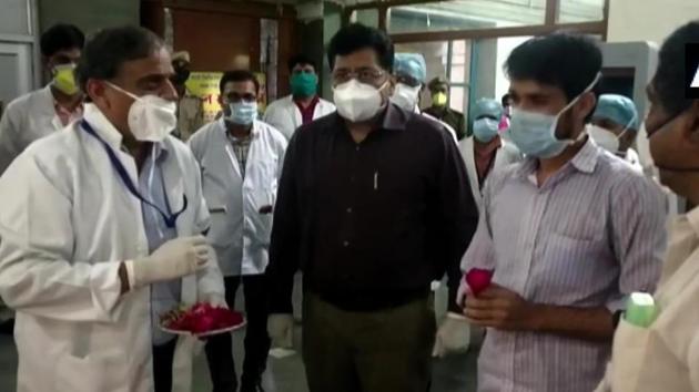 District Magistrate Rajendra Bhatt who was at the helm of the containment efforts has been credited with the ruthless containment strategy that Bhilwara followed. (ANI PHOTO.) District Magistrate Rajendra Bhatt who was at the helm of the containment efforts has been credited with the ruthless containment strategy that Bhilwara followed. (ANI PHOTO.)