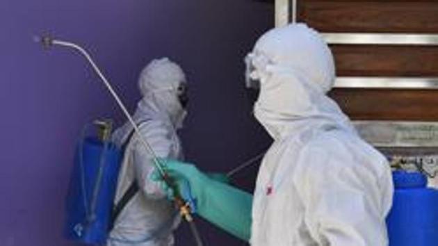 Daksha Shah, Deputy Executive Health officer of BMC also confirmed that six employees of the Group have tested positive and have mild coronavirus symptoms. (Burhaan Kinu/HT file photo. Representative image) Daksha Shah, Deputy Executive Health officer of BMC also confirmed that six employees of the Group have tested positive and have mild coronavirus symptoms. (Burhaan Kinu/HT file photo. Representative image)