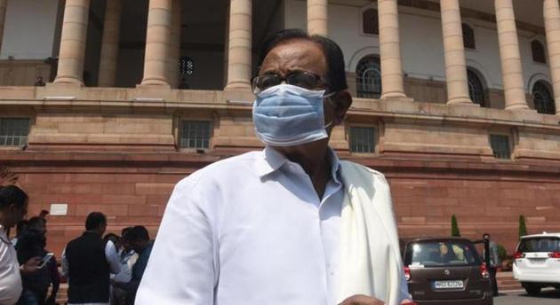 Congress leader P Chidambaram (Sonu Mehta/HT PHOTO) Congress leader P Chidambaram (Sonu Mehta/HT PHOTO)
