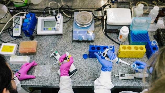 Covid-19: The Thiruvanthapuram, Kerala-based company has developed a rapid antibody diagnostic kit to test Covid-19 patients (in a mere 15-20 minutes, the company claims). Image used for representational purpose only. (Bloomberg) Covid-19: The Thiruvanthapuram, Kerala-based company has developed a rapid antibody diagnostic kit to test Covid-19 patients (in a mere 15-20 minutes, the company claims). Image used for representational purpose only. (Bloomberg)