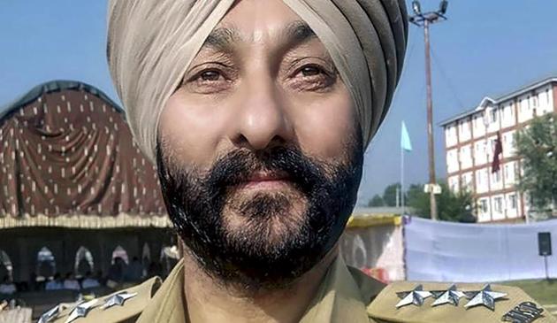 DSP Davinder Singh was suspended from the Jammu and Kashmir Police in January this year. (PTI photo) DSP Davinder Singh was suspended from the Jammu and Kashmir Police in January this year. (PTI photo)