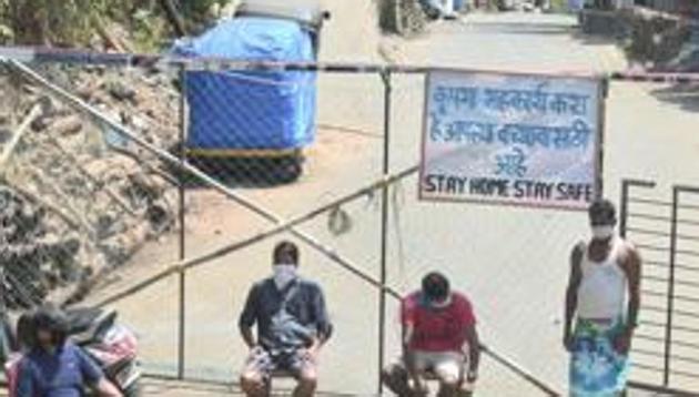 On Friday, Greater Noida police registered cases against 13 people — including 10 Tablighi Jamaat members — for violating the lockdown.(PTI) On Friday, Greater Noida police registered cases against 13 people — including 10 Tablighi Jamaat members — for violating the lockdown.(PTI)
