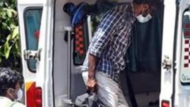 Initially, the DC said, Sethi refused to ferry the Covid-19 patient to Cuttack, but he relented after much coaxing. (ANI file photo. Representative image) Initially, the DC said, Sethi refused to ferry the Covid-19 patient to Cuttack, but he relented after much coaxing. (ANI file photo. Representative image)