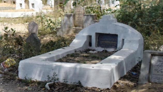 Delhi Waqf Board designates graveyard for Covid-19 victims.(ANI) Delhi Waqf Board designates graveyard for Covid-19 victims.(ANI)