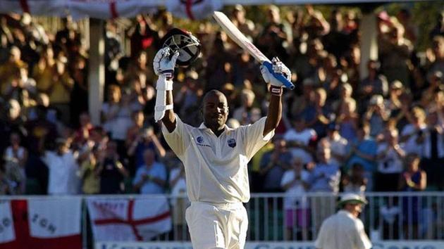 Brian Lara became the first batsman to score 400 in a Test innings. (Tweitter)