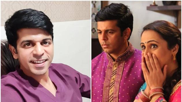 Dr Ashish Gokhale, who also works in a private hospital in Mumbai, in a still from his latest TV show, Tara From Satara. Dr Ashish Gokhale, who also works in a private hospital in Mumbai, in a still from his latest TV show, Tara From Satara.