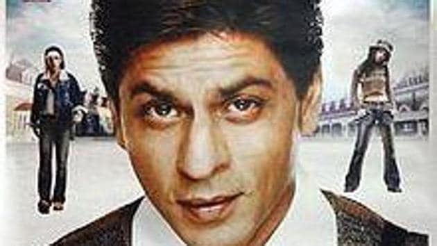 Shah Rukh Khan played an army officer who goes undercover to a college for a mission.