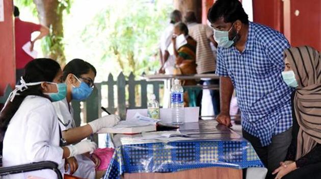 At least 34 people died since Saturday and 716 patients have recovered from the infection and been discharged. (ANI PHOTO.)