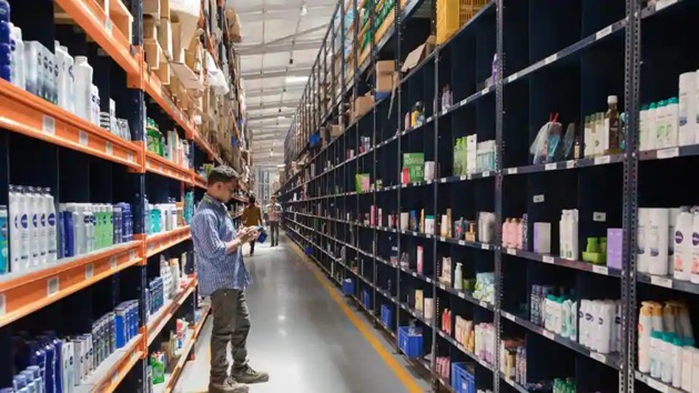 The restrictions on activities during the lockdown, specifically permitted by the home ministry, have the potential of creating shortages of essential commodities. (Bloomberg) The restrictions on activities during the lockdown, specifically permitted by the home ministry, have the potential of creating shortages of essential commodities. (Bloomberg)