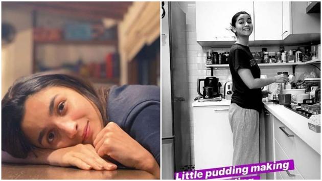 Alia Bhatt is clicking photos and mixing up some puddings.