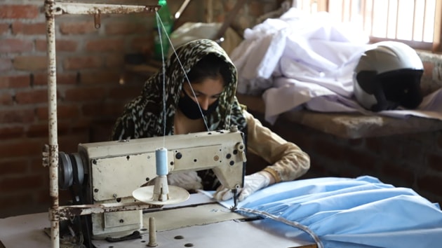 A sample kit was provided to these women over a week ago along with raw material.(Sourced)