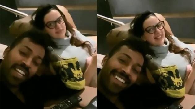 Hardik Pandya and Natasha Stankovic are spending quality time together during lockdown.