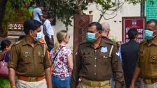 The Agra Model kicked in early in the Covid-19 outbreak cycle when six patients tested positive on March 3. At the time, the entire country had only 30-odd cases.(PTI file photo)