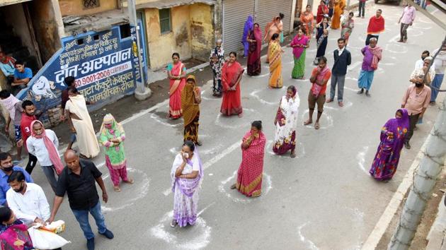 The biggest concern of the state government has been the lack of work for large number of people, including migrant workers who have returned from different states after the lockdown came into force on March 25. (HT file photo) The biggest concern of the state government has been the lack of work for large number of people, including migrant workers who have returned from different states after the lockdown came into force on March 25. (HT file photo)
