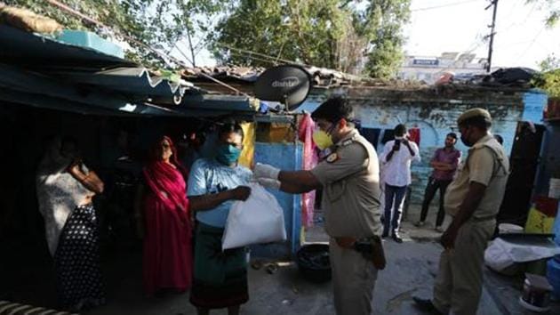 The government has so far disbursed financial support to 21.7 million building and other construction workers, amounting to ₹3,071 crore, the spokesperson added. (AP file photo) The government has so far disbursed financial support to 21.7 million building and other construction workers, amounting to ₹3,071 crore, the spokesperson added. (AP file photo)