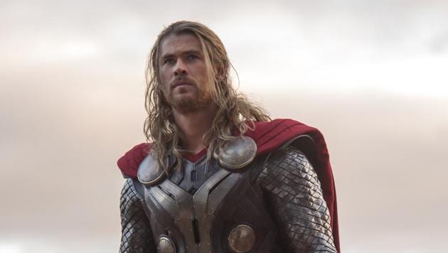 Chris Hemsworth in a still from Thor: The Dark World.