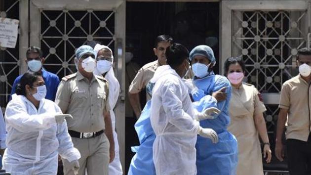 The Union health ministry still maintains that India has not yet entered the community transmission stage. (Sonu Mehta/HT file photo) The Union health ministry still maintains that India has not yet entered the community transmission stage. (Sonu Mehta/HT file photo)
