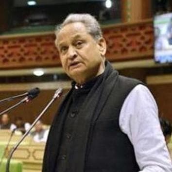 Rajasthan chief minister Ashok Gehlot .(HT file photo)