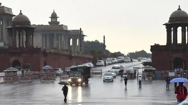 Monsoon rains are likely to be normal this year at 100% of the long-period average (LPA), the India Meteorological Department (IMD) said on Wednesday(Arvind Yadav/HT PHOTO)