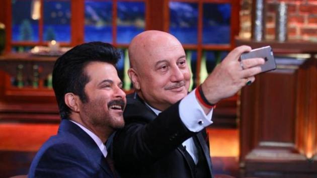 Anil Kapoor expressed happiness over Anupam Kher’s success on Twitter.