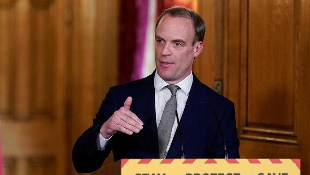 Britain's Foreign Secretary Dominic Raab (Reuters photo) Britain's Foreign Secretary Dominic Raab (Reuters photo)