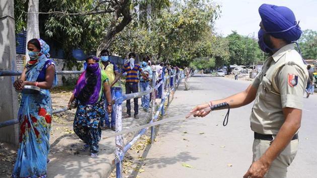 Singh also referred to the order issued by the Supreme Court on March 23 in a suo motu case directing release of prisoners from jails to reduce overcrowding in prisons and minimise the risk of spread of Covid-19. (Photo by Anil Dayal/Hindustan Times) Singh also referred to the order issued by the Supreme Court on March 23 in a suo motu case directing release of prisoners from jails to reduce overcrowding in prisons and minimise the risk of spread of Covid-19. (Photo by Anil Dayal/Hindustan Times)