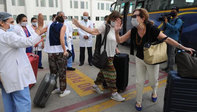 The rest of the tourists in the group have been discharged after recovery.(HT FILE)