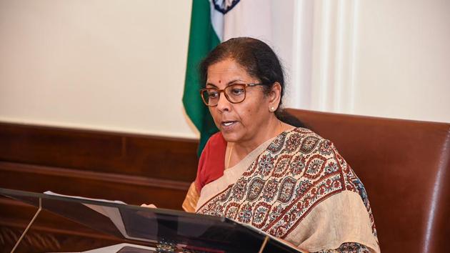 Finance Minister Nirmala Sitharaman’s office tweeted that payments for the renewal of health and motor vehicle insurance policies can be made on or before May 15.(PTI)