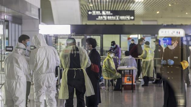 The IMF said the pandemic will cut world output by 3% this year. Economists differed on the impact of the coronavirus on China’s economy, with first-quarter contraction estimates ranging from 4.6% to 15 %. (Bloomberg file photo. Representative image) The IMF said the pandemic will cut world output by 3% this year. Economists differed on the impact of the coronavirus on China’s economy, with first-quarter contraction estimates ranging from 4.6% to 15 %. (Bloomberg file photo. Representative image)